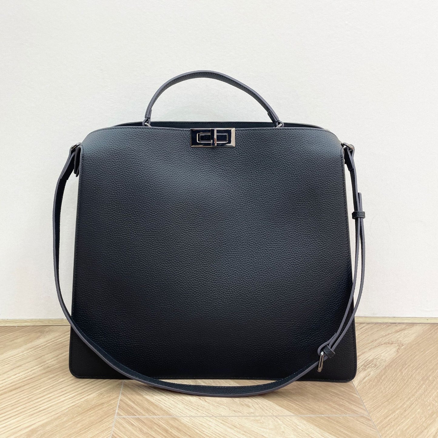 Casual First Layer Cowhide Green Monster Crossbody Bags