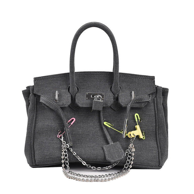 Women's Denim Classic Kelly Street Shot Handbags