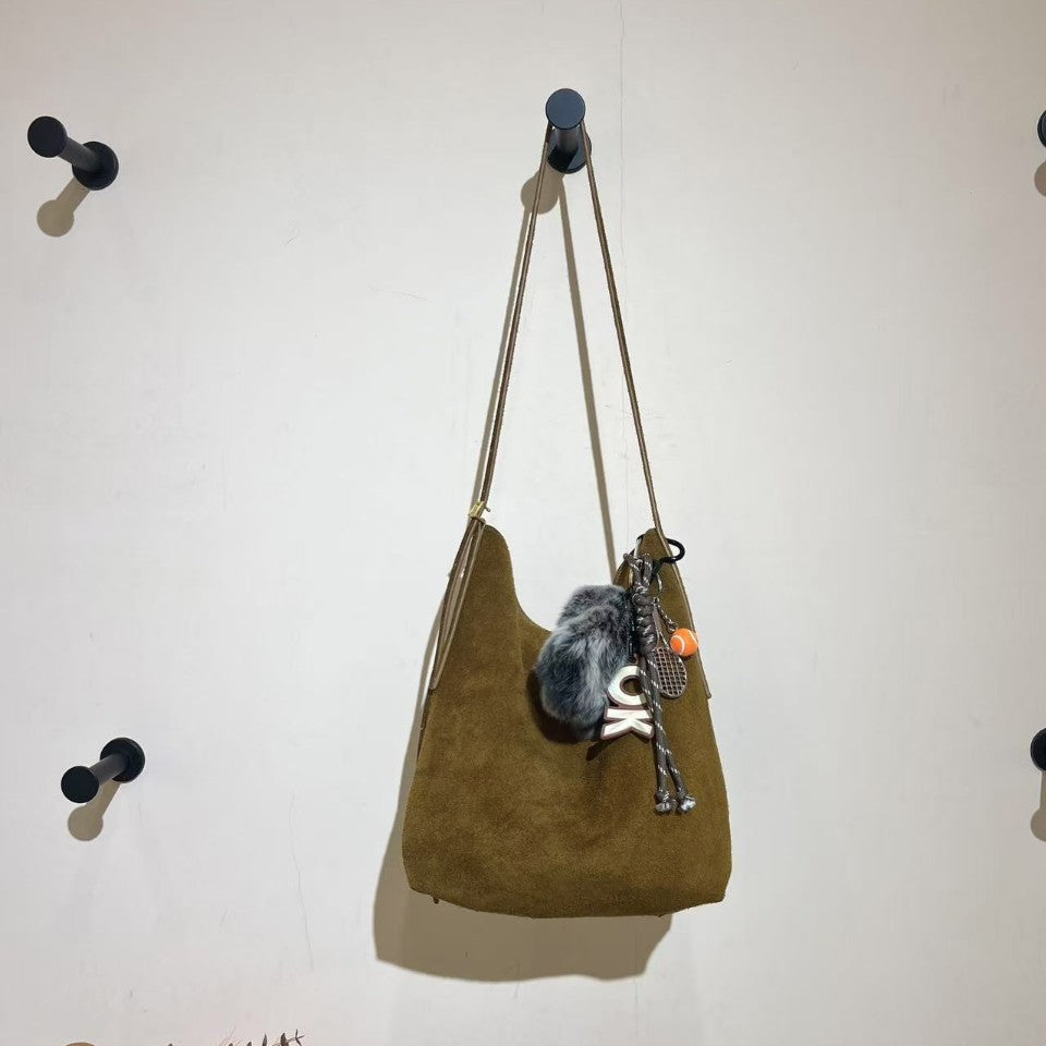 Classic Popular Attractive Graceful Suede Vintage Shoulder Bags