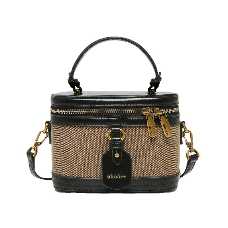 Women's Summer Fashion Design Canvas Retro Box Crossbody Bags