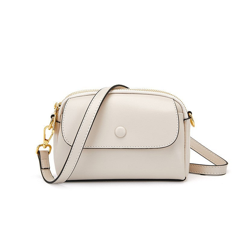 Women's Leather Fashion Single Exquisite High-grade Niche Shoulder Bags