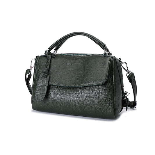 Women's Genuine Leather Fashionable Top Layer Large Handbags