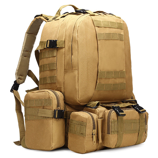 Women's & Men's & Camouflage Camping Large Capacity Combination Mountaineering Backpacks