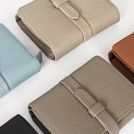 Women's Korean Soft Genuine Leather High-grade First Ladies Wallets