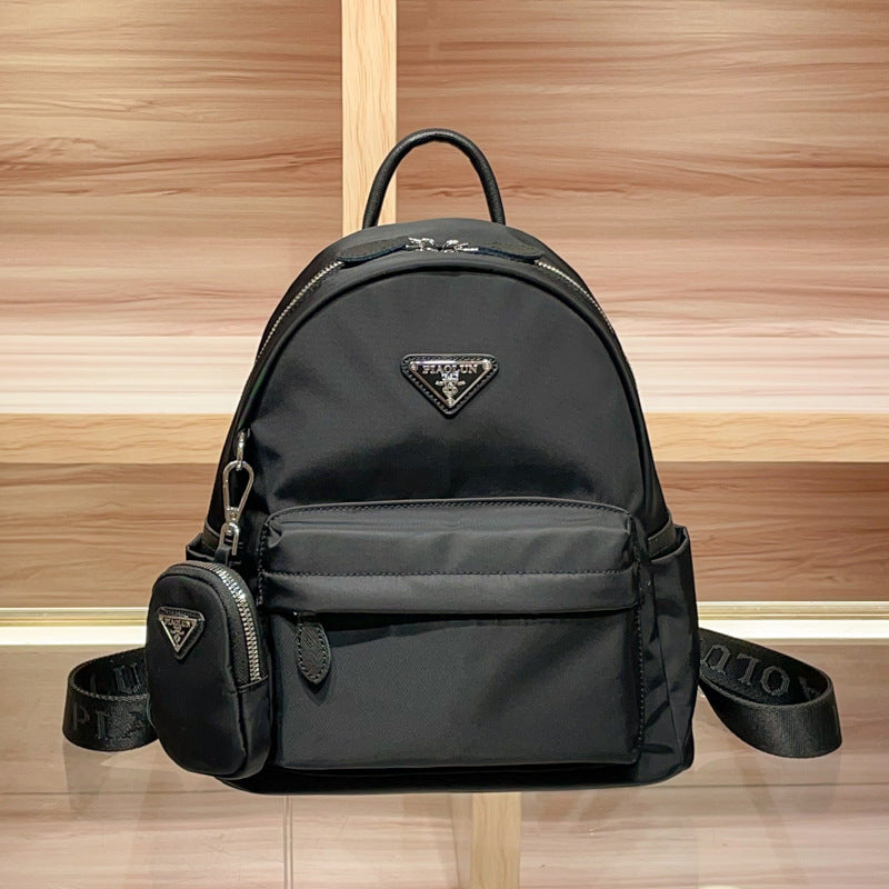 Women's Large Capacity Lightweight Korean Fashion Nylon Backpacks