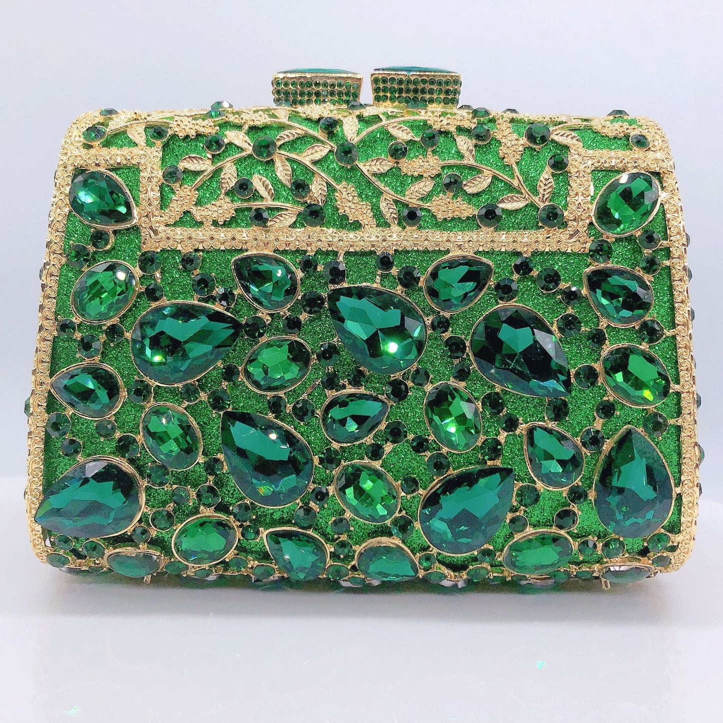 Banquet Party Metal Clutch Inlaid With Evening Bags