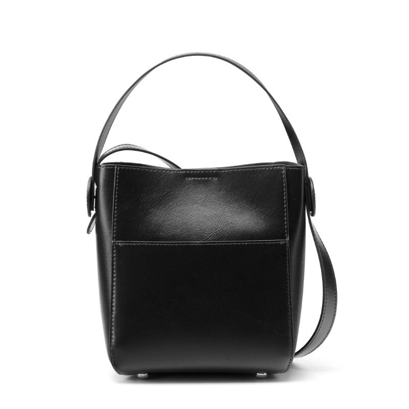 Women's Commuter Large Capacity Cowhide Summer High-grade Bags