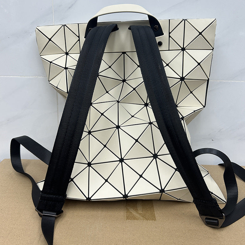 Original Single Life Geometric Diamond Pattern Backpacks