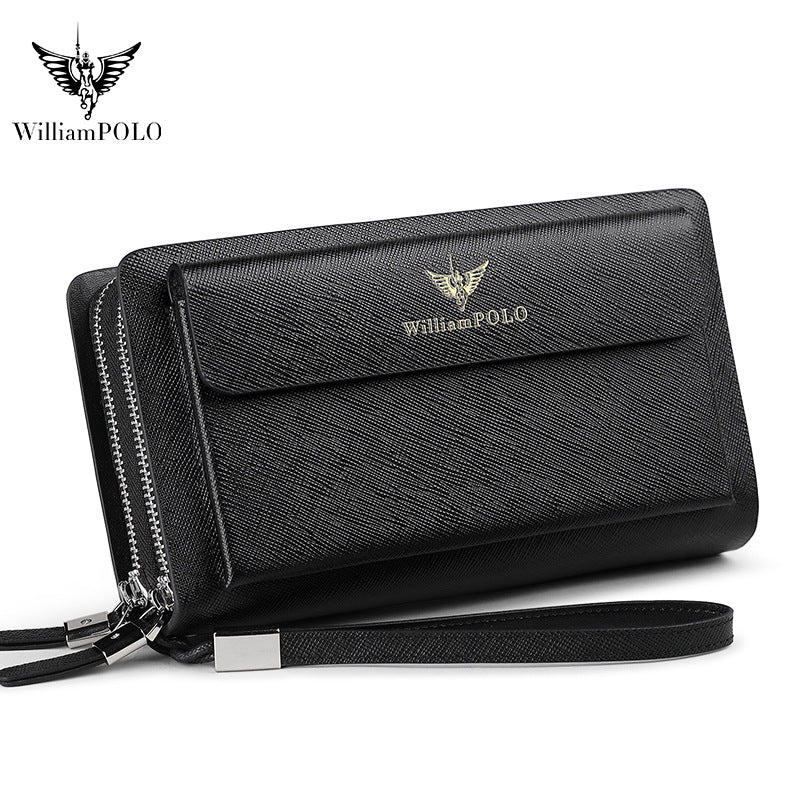 Men's King Paul Large Capacity Real Leather Men's Wallets