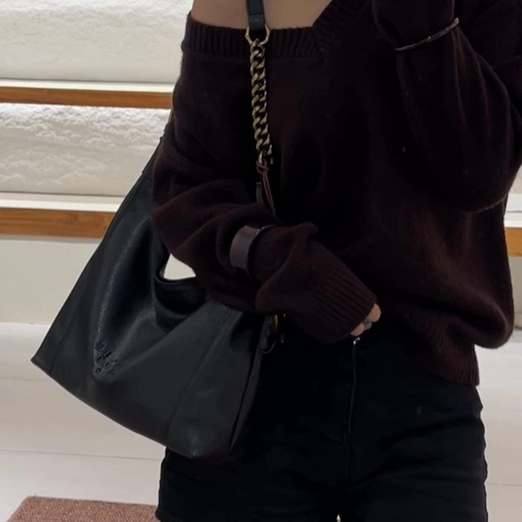 Women's Fashion Commuter Retro Lazy Style Design Shoulder Bags