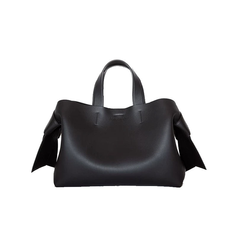 Women's Swedish Niche Bow Simple Fashion Genuine Shoulder Bags