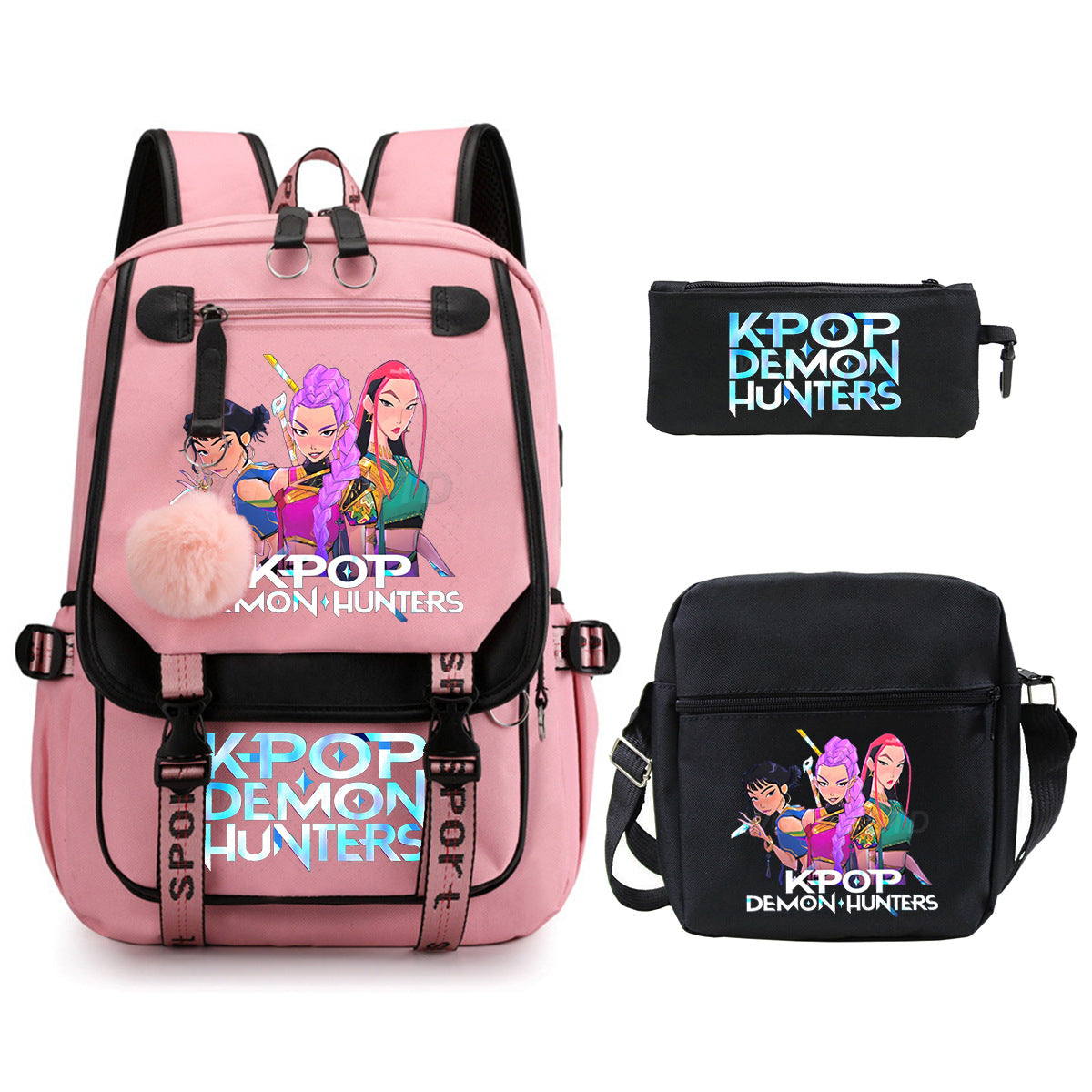Comfortable Slouchy Anime Merchandise Printed Fashion Bags