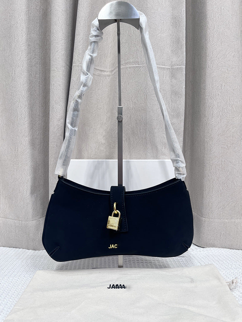 Classy Women's Fashion Metal Catch Underarm Shoulder Bags