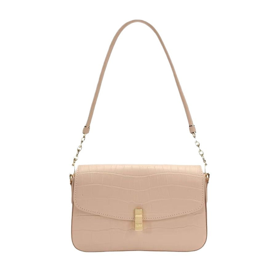 Style Cherry Blossom Cream Underarm Female Bags