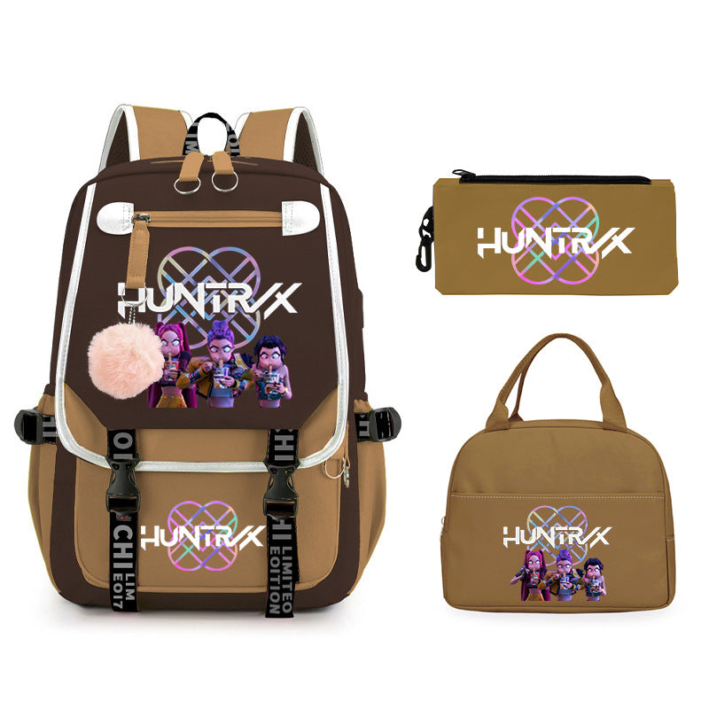 Children's Animation Printing Large Capacity Lightweight Fashion Trend Backpacks