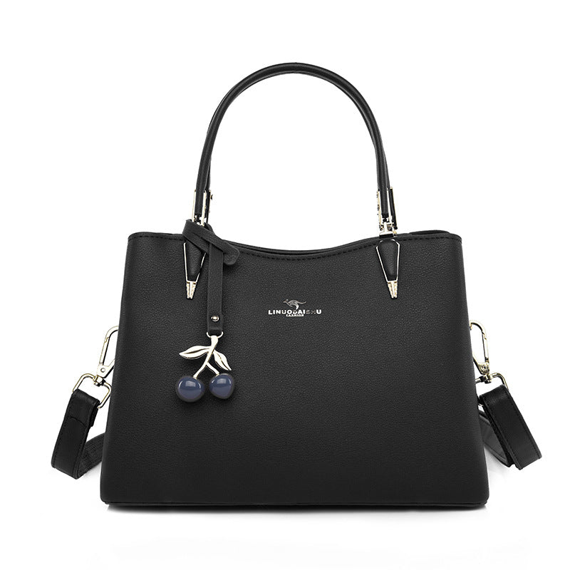 Women's Mother Soft Leather Elegant Fashion Handbags