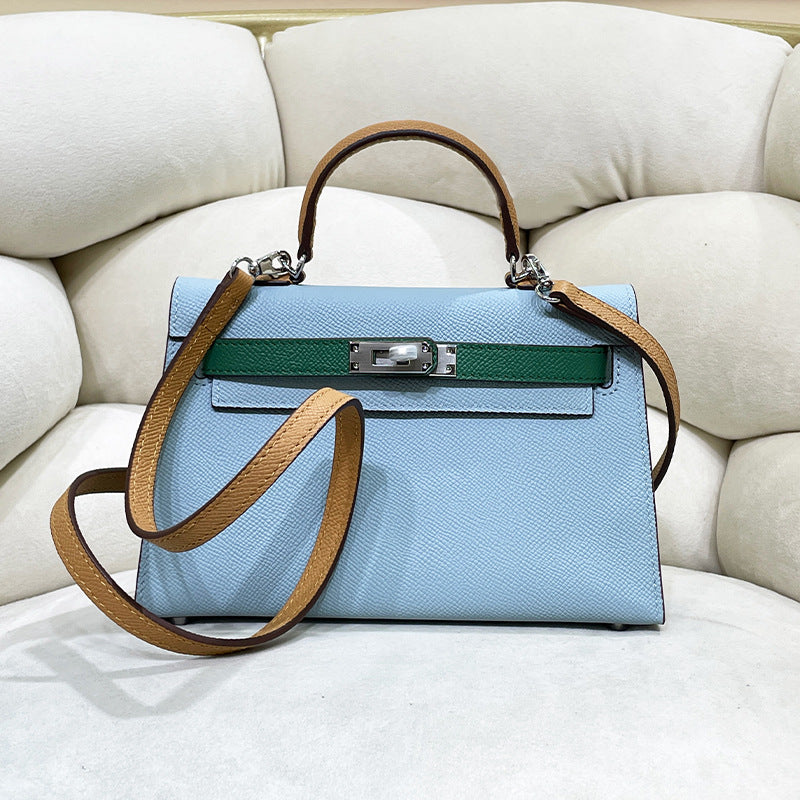 Women's Print Second Generation Kelly Genuine Leather Crossbody Bags