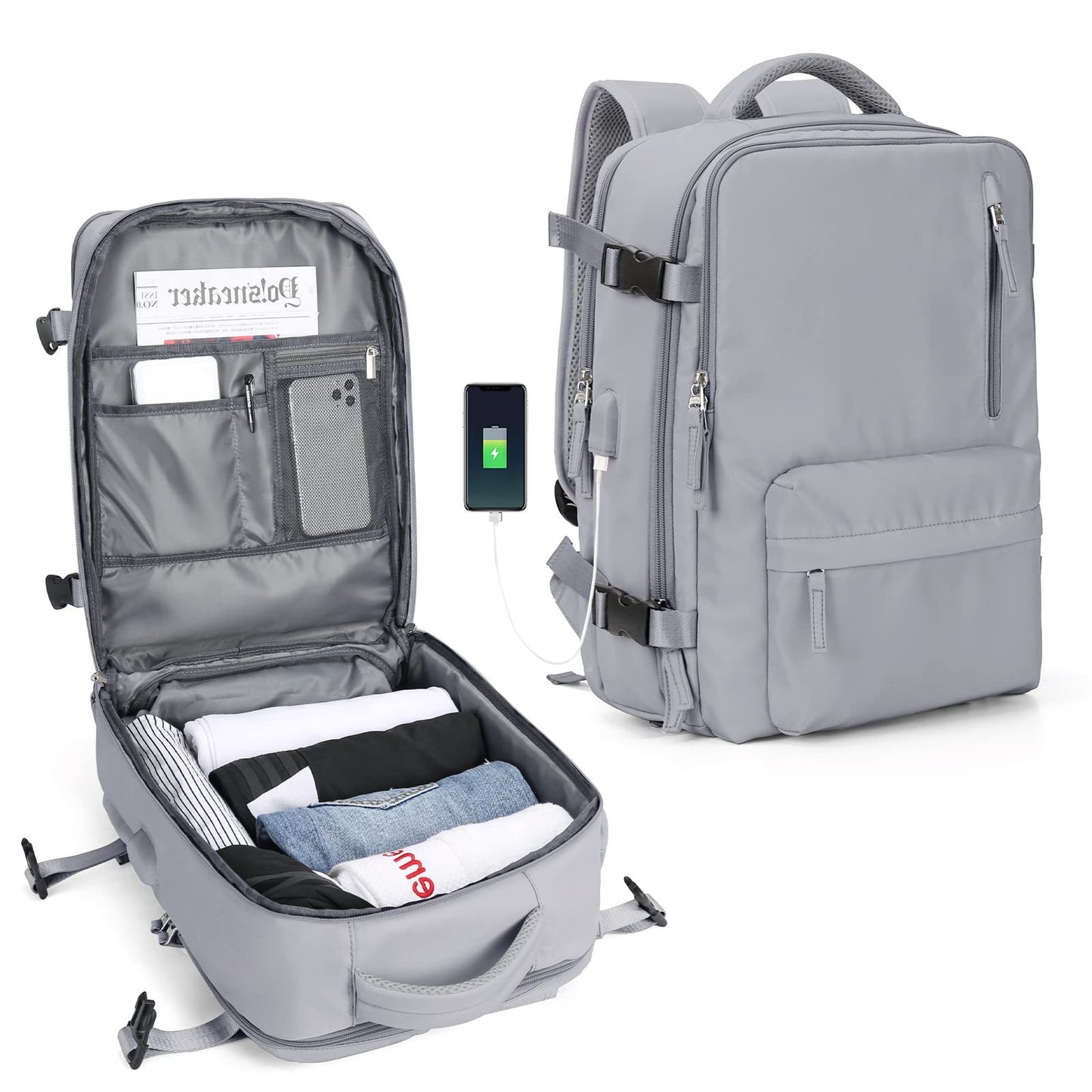 Women's Large Capacity Multifunctional College Mummy Backpacks