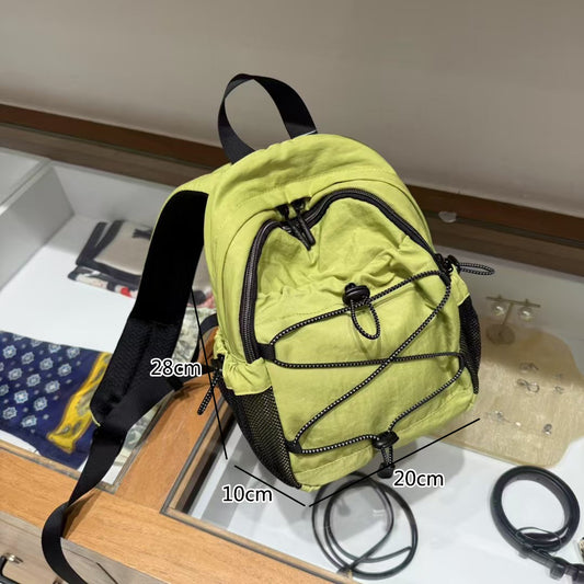 Women's & Men's & Minority Design Contrast Color Versatile Backpacks