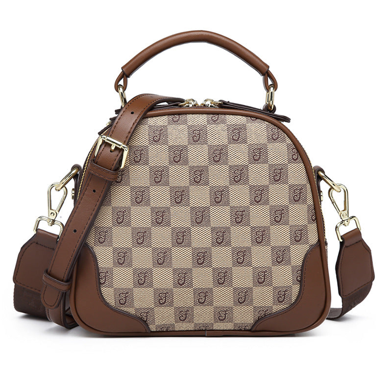 Women's Stylish Slouchy Fashionable Portable Round Shoulder Bags