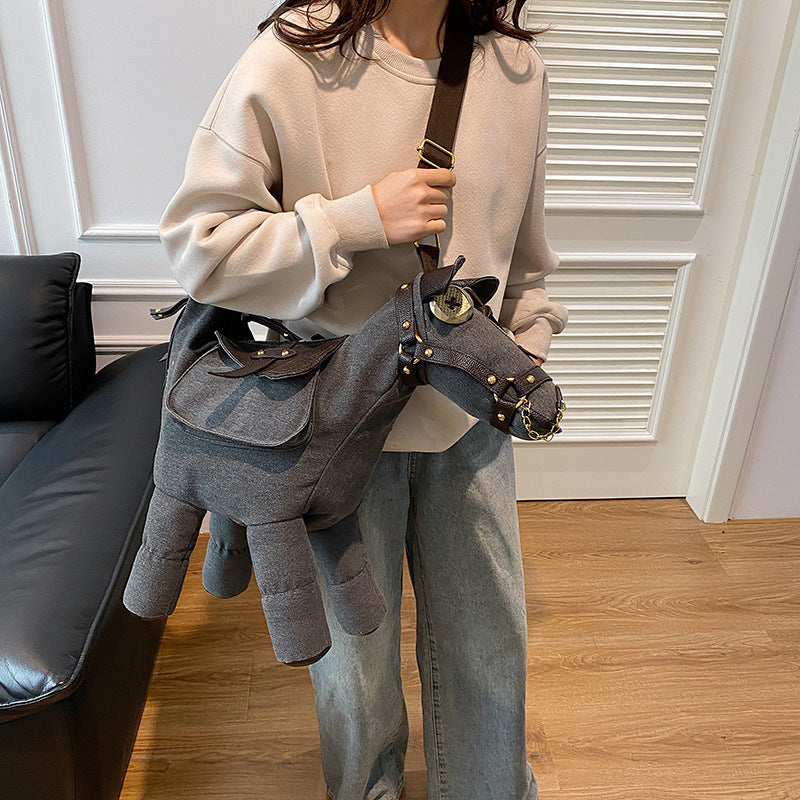 Women's Design Fashion Retro Large Capacity Canvas Shoulder Bags
