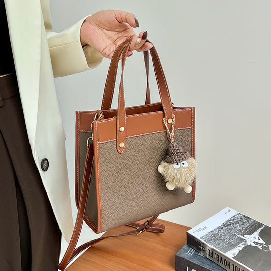 Women's Leather Fashion Large Capacity Summer Commuter Bags