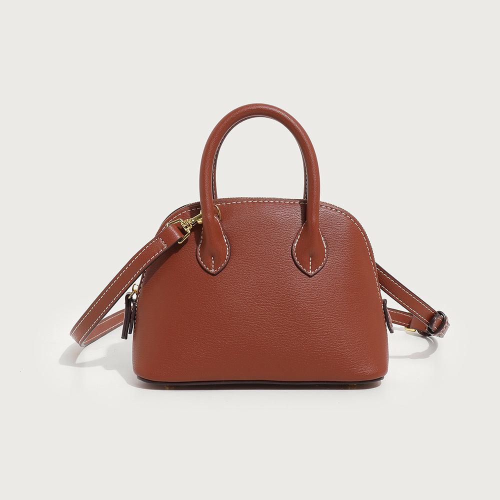 Women's Elegant Shell Bowling Boston Portable Bags