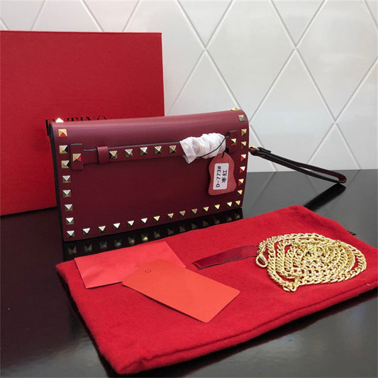 Women's Long Cattlehide Leather Fashion Large Temperament Capacity Versatile Handbags