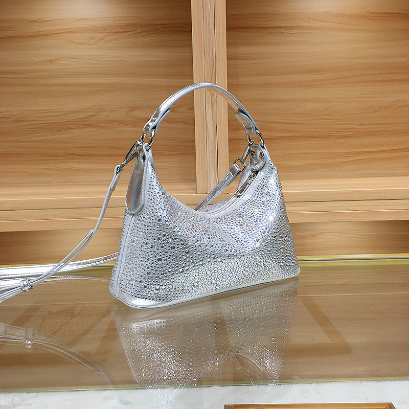 Women's Entry Lux Rhinestone High Sense Bags