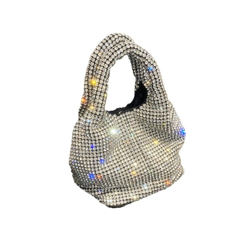 Women's Versatile Rhinestone Portable Chain Hand Shoulder Bags