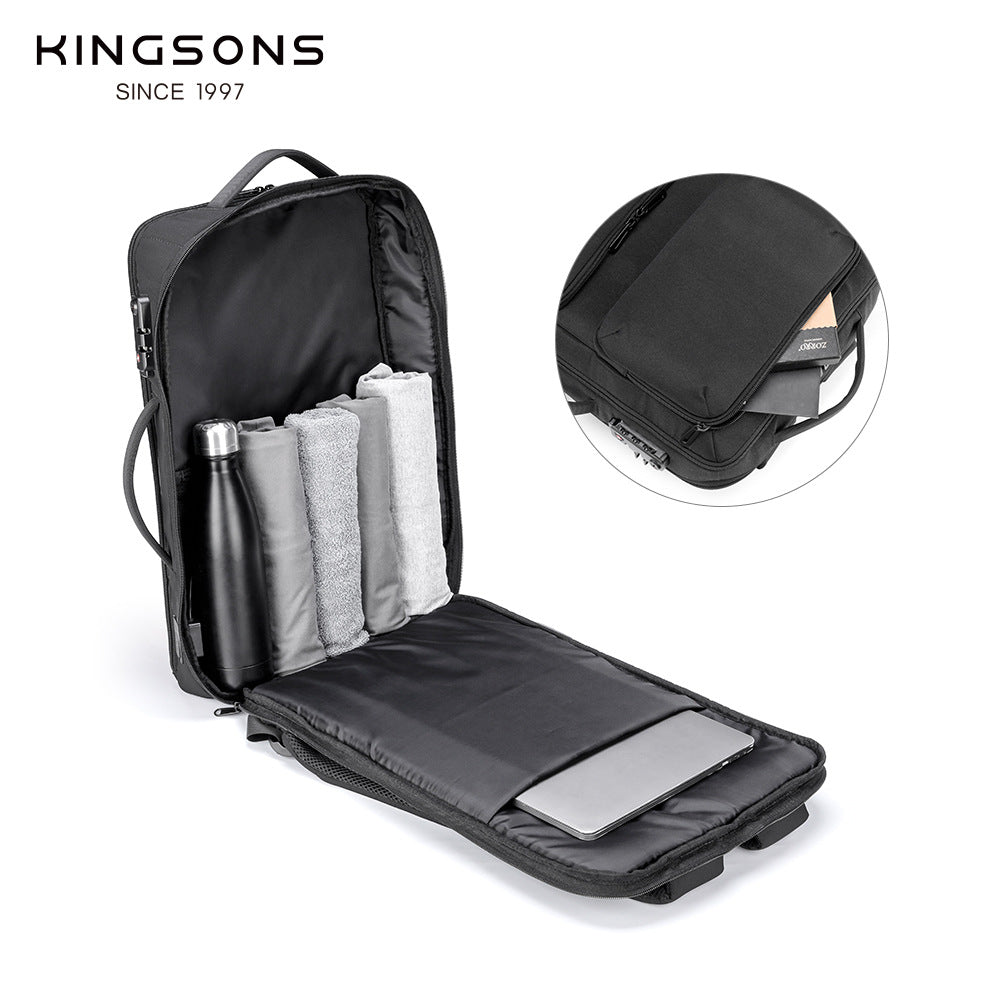 Men's Waterproof Computer Light Thin Commuter Full Backpacks