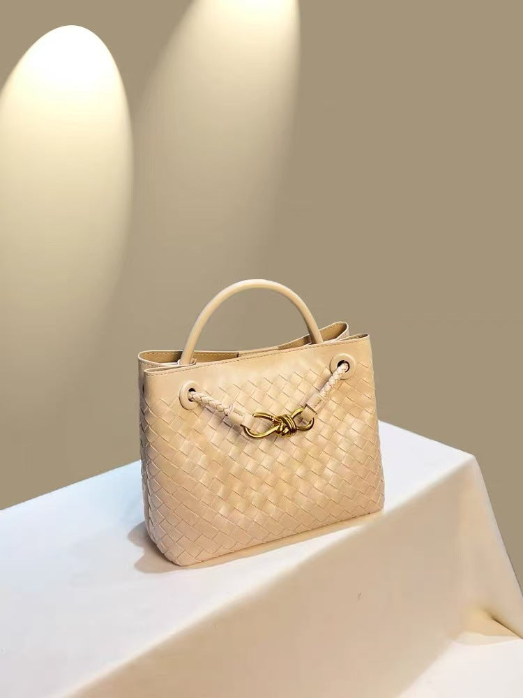 Attractive Women's Fashion Woven Spring Texture Handbags