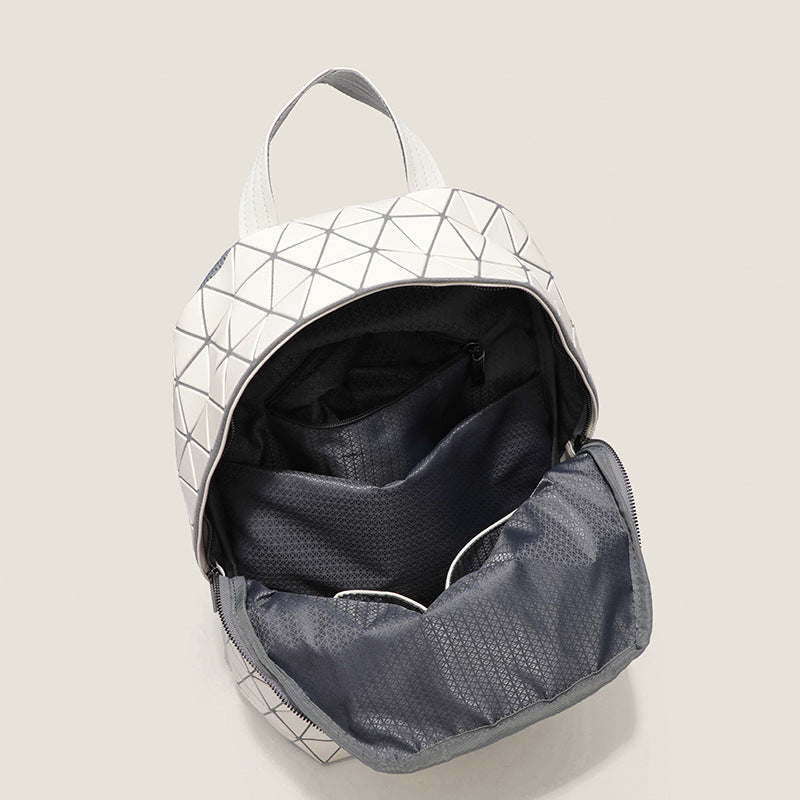 Autumn Design Geometric Rhombus Simple Large Backpacks