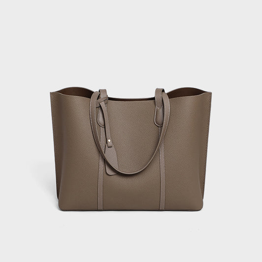 Women's Summer Big Genuine Leather Large Capacity Crossbody Bags
