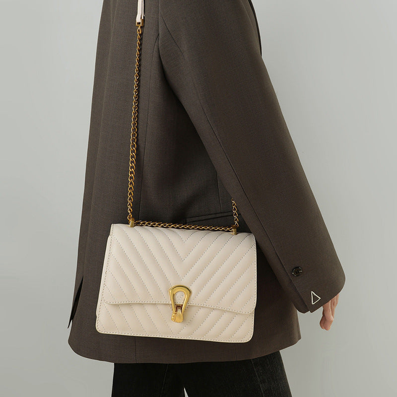 Women's Summer Underarm High-grade Leather Chain Crossbody Bags
