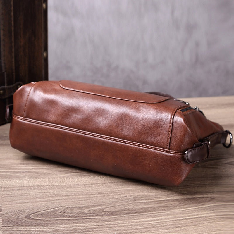 Women's Oil Wax Skin Commuter Practical Fashion Large Bags