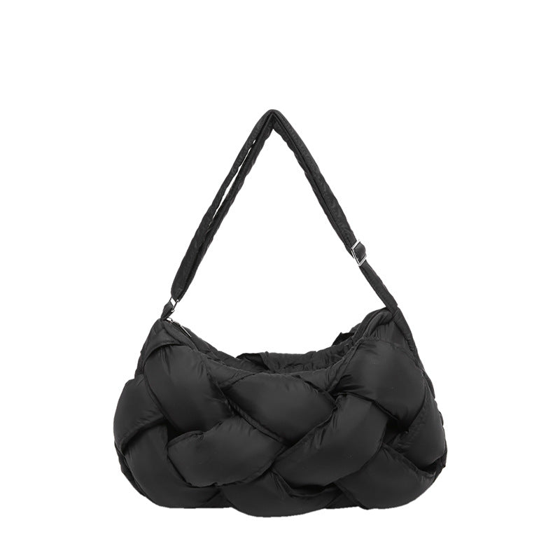 Women's Space Cotton Woven Fashion Jacket Down Bags