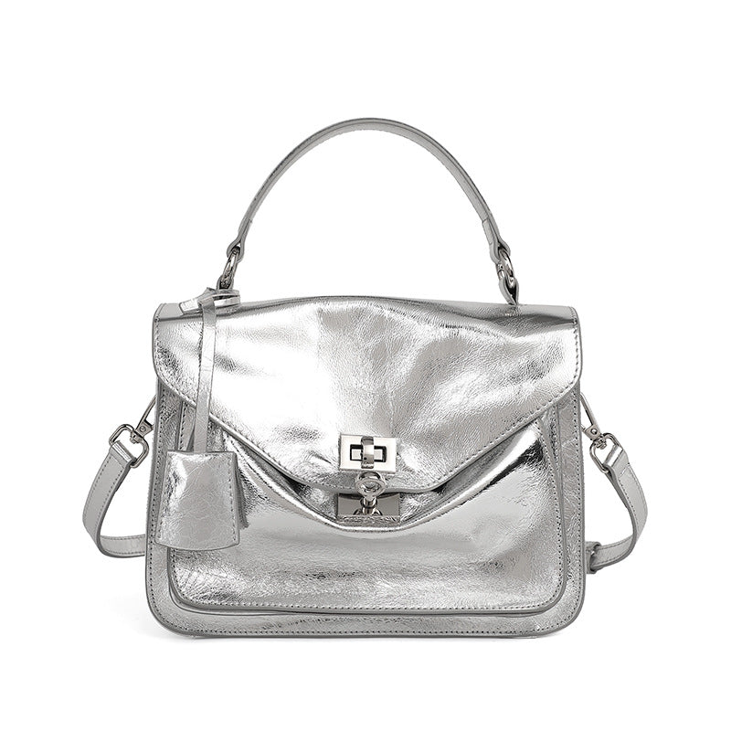 Women's Cowhide Commuter Large Capacity Portable Envelope Crossbody Bags