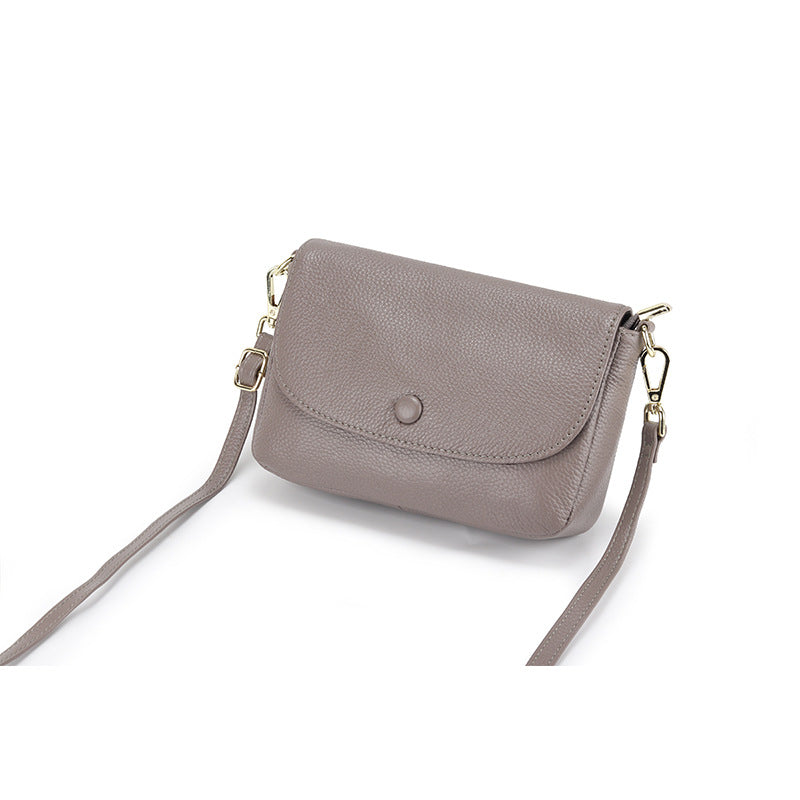 Women's Mini Summer Genuine Leather Soft Crossbody Bags