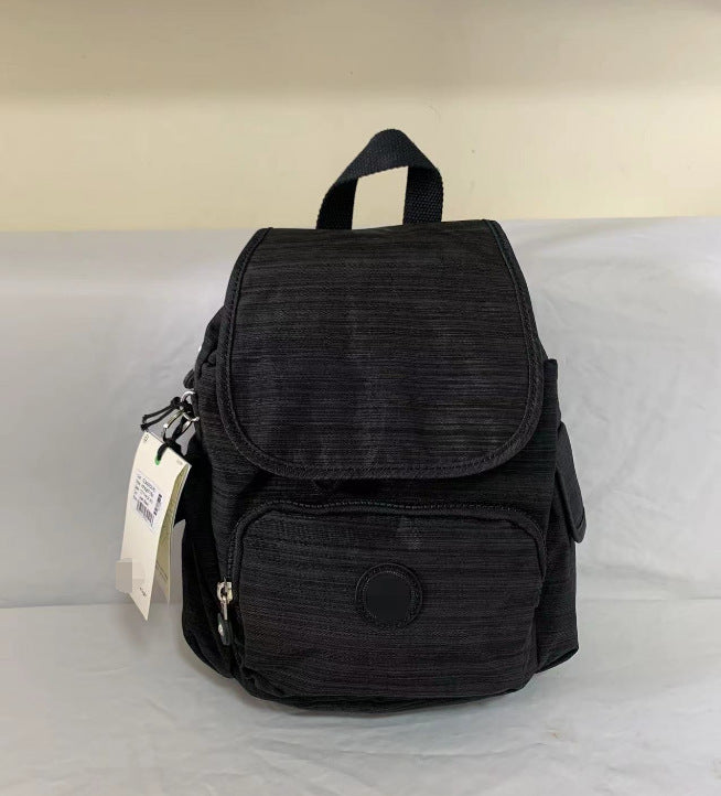Women's Summer Nylon Canvas Monkey Urban Simple Backpacks