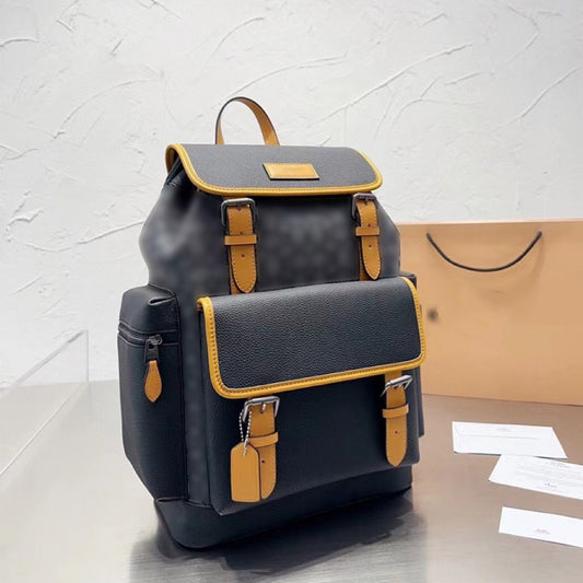 Solid Color Storage Double Joint Vertical Model In Shape Backpacks