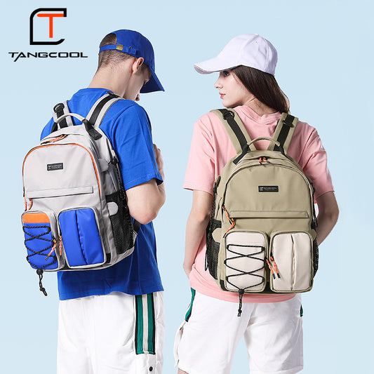 Men's Tang Cool Fashion College Waterproof Computer Backpacks