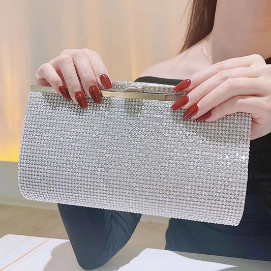 Women's Crystal Clutch Dinner Dress Party Bridesmaid Evening Bags
