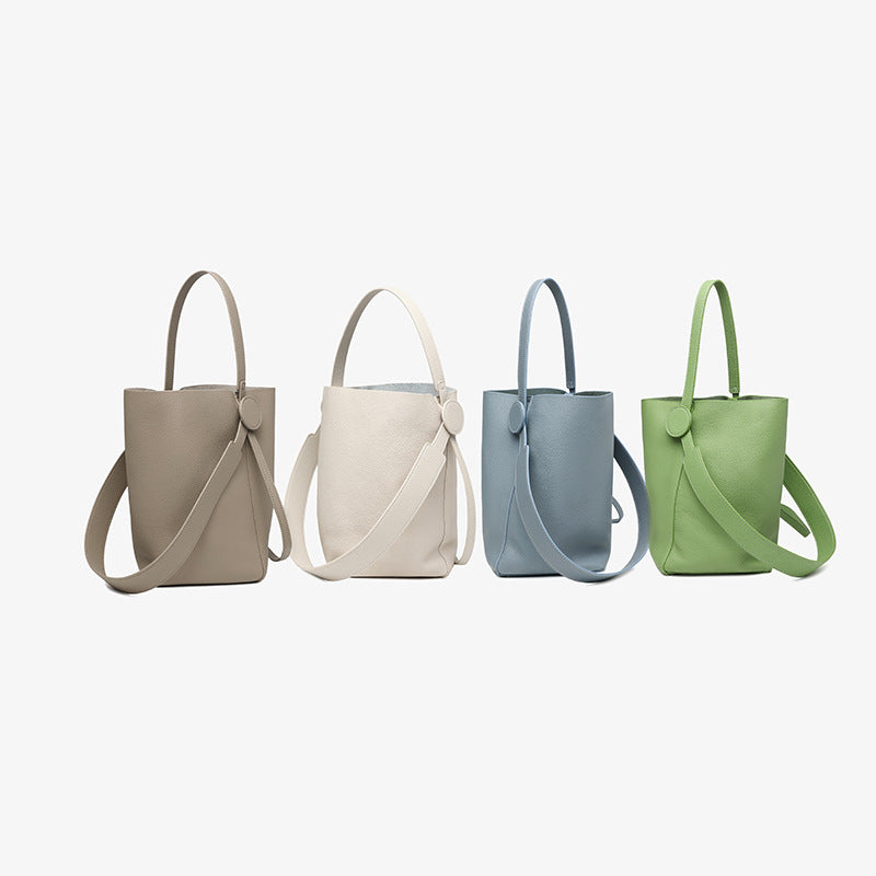 Women's Genuine Leather First Layer Cowhide Commuter Crossbody Bags