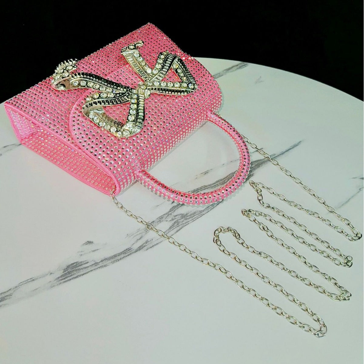 Women's Diamond Dinner Rhinestone Banquet Full Evening Bags