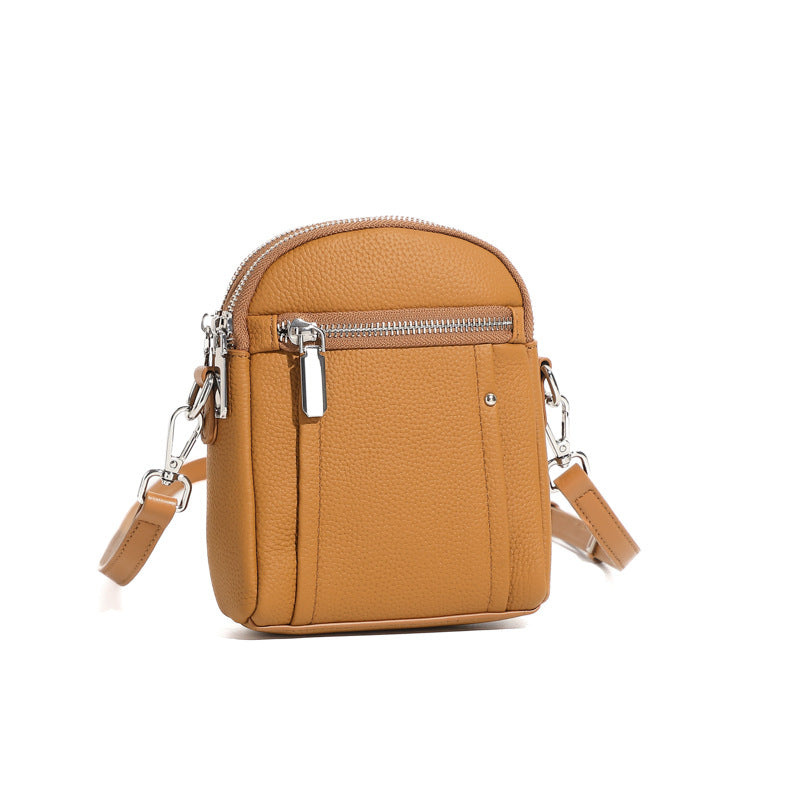 Classic Women's Layer Cowhide Mini Fashion Bags