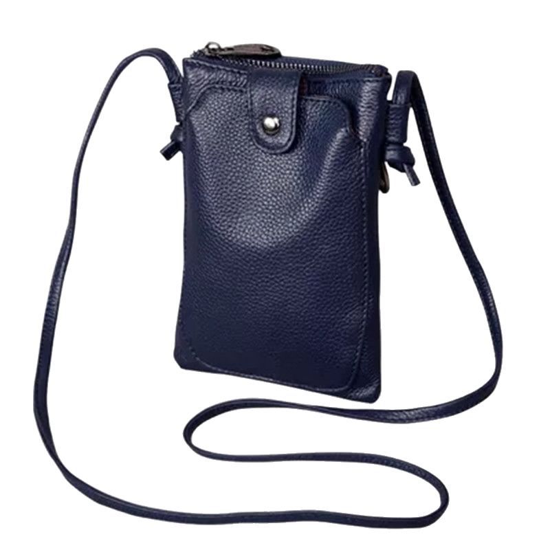 Women's Top Layer Leather Fashion Mini Shoulder Bags
