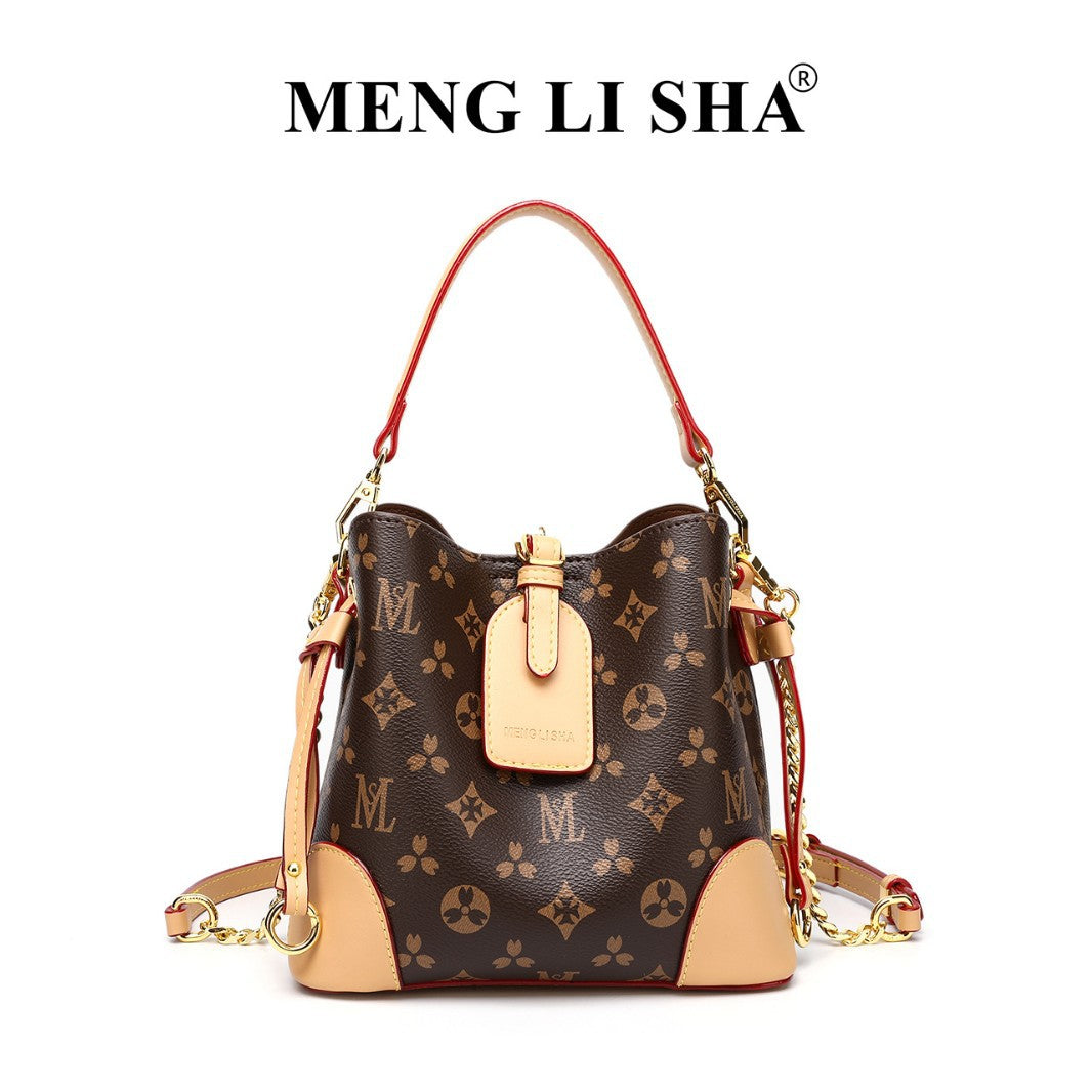 Women's Vegetable Basket Advanced Texture Alphabet Tote Bags