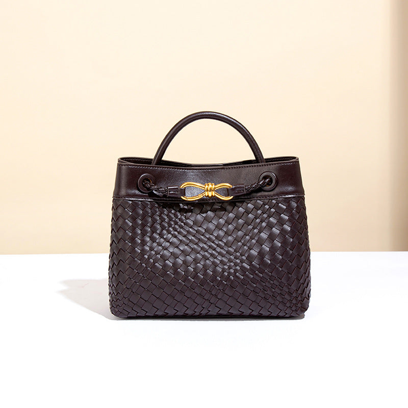 Women's High Texture Handmade Woven Fashion Trendy Handbags