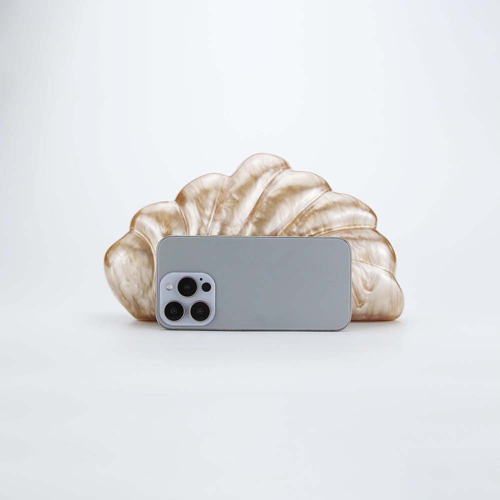 Women's Shell Fan-shaped Acrylic Fashion Wedding Dinner Crossbody Bags